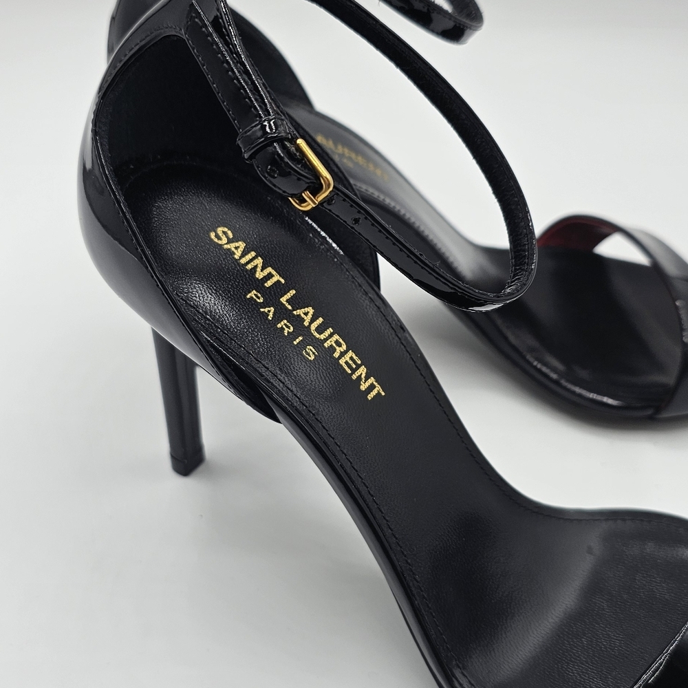 Saint Laurent Black Women's Heels 37 1/2 - Picture 2 of 11